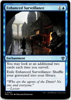 Enhanced Surveillance [Commander: Murders at Karlov Manor] MTG Magic 💧 - Image 3