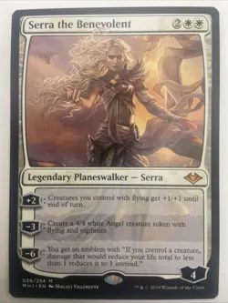 Serra the Benevolent MTG Magic Modern Horizons (MH1) English - NM - Image 1