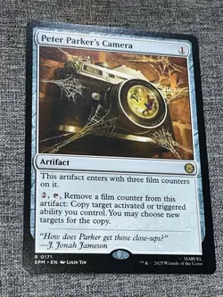 Peter Parker's Camera - SPM 0171 - NM/M MTG Magic Non Foil - Image 1
