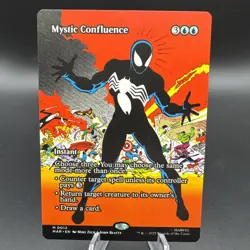 Mystic Confluence (Borderless) M Marvel Eternal-NM MTG SPM Magic MAR - Image 1