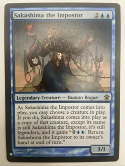 Sakashima the Imposter MTG The List Rare NM x1 - Magic The Gathering - Image 1