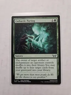 Cathartic Parting - Duskmourn - LP - MTG Magic - Uncommon - Sorcery - Image 1
