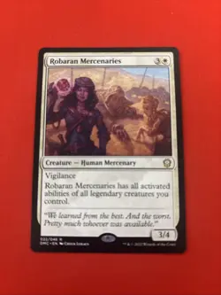 Robaran Mercenaries (022) Dominaria United Commander DMC MTG Magic - Image 1