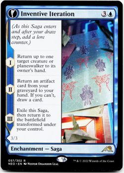 Inventive Iteration [Kamigawa: Neon Dynasty] MTG Magic 💧 - Image 3