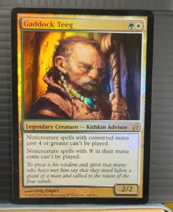 Mtg GADDOCK TEEG FOIL LP Lorwyn 248/301 -Argo- - Image 1