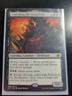 Asmodeus the Archfiend - Adventures in the Forgotten Realms #088/281 MTG R - Image 1