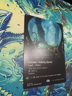 Evendo, Waking Haven Borderless Non-Foil Card MTG #279 Edge of Eternities - Image 2
