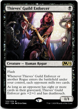 Thieves’ Guild Enforcer [Core Set 2021] MTG Magic 💀 - Image 3