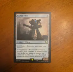 MTG Reaver Titan Warhammer 40,000 163/168 NM - Image 1