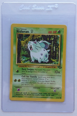 1999 Pokemon Jungle Nidoran #057 - Image 1