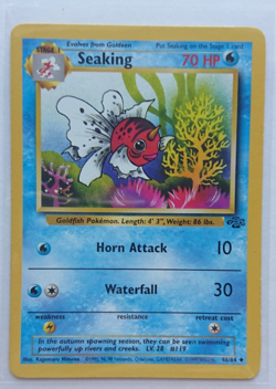 1999 Pokemon Jungle Seaking #046 - Image 3