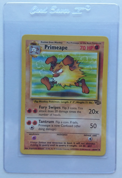 1999 Pokemon Jungle Primeape #043 - Image 1