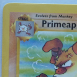 1999 Pokemon Jungle Primeape #043 - Image 5