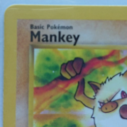 1999 Pokemon Jungle Mankey #055 - Image 5
