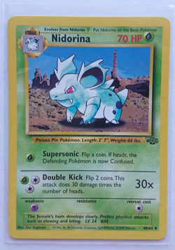 1999 Pokemon Jungle Nidorina #040 - Image 3