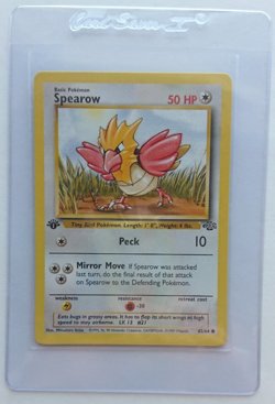 1999 Pokemon Jungle Spearow #062 1st Edition - Image 1