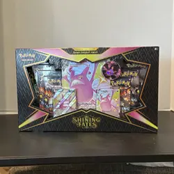 Pokemon Shining Fates Crobat VMAX Premium Collection Box Sealed Imperfect# 4 - Image 1