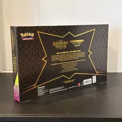 Pokemon Shining Fates Crobat VMAX Premium Collection Box Sealed Imperfect# 4 - Image 3
