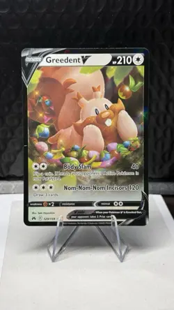 Pokemon - Greedent V - 120/159 - Crown Zenith - Holo - Ultra Rare - Image 1