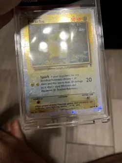 2002 Pokemon Legendary Collection Reverse Foil Pikachu -READ DESCRIPTION - Image 1