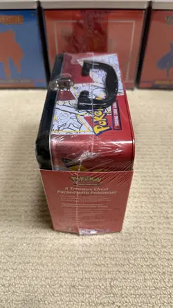 SEALED! Pokemon TCG Celebrations Collector Chest (Lunch Box Tin) - New Pikachu - Image 3
