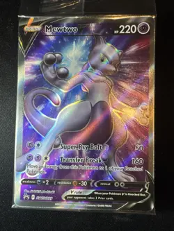 Mewtwo V SWSH229 Promo Pokemon Cards Holo Sealed Nm - Image 1