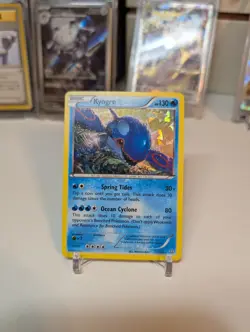 Pokemon TCG Kyogre 53/160 Deck Exclusive Cracked Ice Holo Promo Lightly Played - Image 1