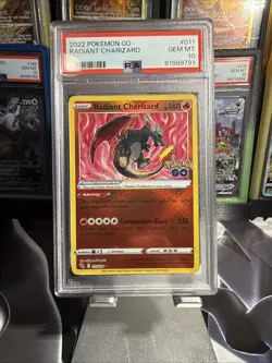 [PSA 10 Set!] Radiant Charizard, Blastoise, Venusaur English Pokemon Go! - Image 3