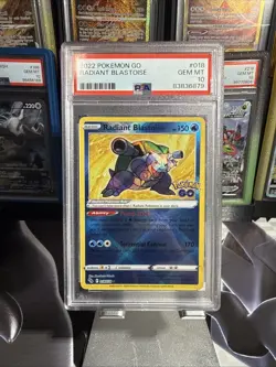 [PSA 10 Set!] Radiant Charizard, Blastoise, Venusaur English Pokemon Go! - Image 4