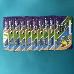Play! Pokemon Prize Pack Series 7 Sealed Booster Pack - LOT OF 10 - Image 1
