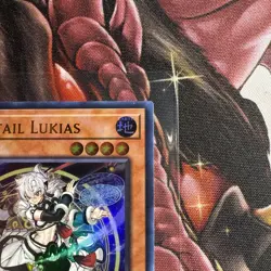 yugioh dracotail lukias ultra rare jush-en001 jush - Image 3
