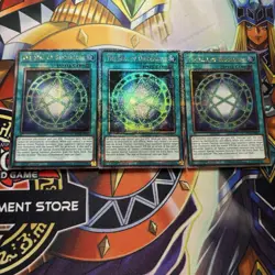 Yugioh! Playset 3x The Seal of Orichalcos QCSR - MP24-EN015 1st Edition English - Image 1