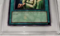 Yugioh Graceful Charity SDP-040 Starter Deck: Pegasus Super Rare PSA 9 Mint - Image 3