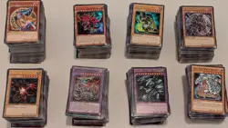 1,000+ Yugioh Card Lot, Unsorted, Vintage, Semi-Vintage, Modern Cards. See Desc - Image 1
