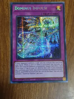 Dominus Impulse MP25-EN116 Prismatic Secret Rare 2025 Mega Pack Yugioh - Image 1