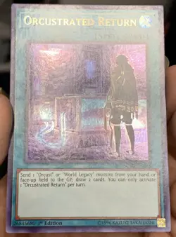 Yugioh Orcustrated Return SOFU-EN058 Secret Rare 1st Ed NM/VLP w/Tracking - Image 4