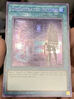 Yugioh Orcustrated Return SOFU-EN058 Secret Rare 1st Ed NM/VLP w/Tracking - Image 5