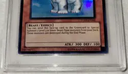 Yugioh Rescue Cat TU03-EN002 Turbo Pack: Booster Three Super Rare PSA 9 Mint - Image 3