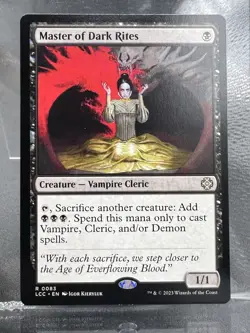 Master of Dark Rites Commander: the Lost Caverns of Ixalan Regular - Image 1