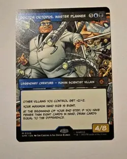 Doctor Octopus, Master Planner (Borderless) 0228 Marvel's Spider-Man Regular MTG - Image 1