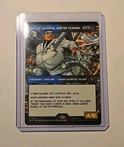 Doctor Octopus, Master Planner (Borderless) 0228 Marvel's Spider-Man Regular MTG - Image 4