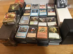 MTG Magic Lot Of Over 4,000 Cards: Valuable Old Cards and Rares NM-HP, Rev-SPD - Image 1