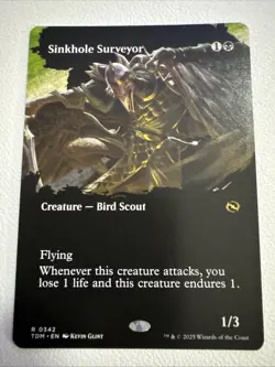 Sinkhole Surveyor Borderless (NM Non-Foil) TDM-0342 Rare MTG - Image 1