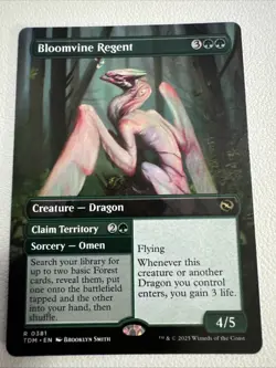 Bloomvine Regent Borderless (NM Non-Foil) TDM-0381 Rare MTG - Image 1