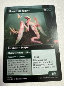 Bloomvine Regent Borderless (NM Non-Foil) TDM-0381 Rare MTG - Image 2