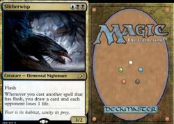 Magic the Gathering -MTG- Slitherwisp - Image 1