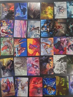 Lot Of 50 Art MAGIC THE GATHERING CARDS - Image 3