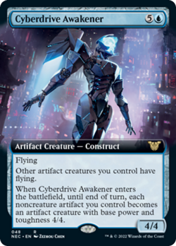 Cyberdrive Awakener (Extended Art) Kamigawa: Neon Dynasty Commander PLD ABUGames - Image 1
