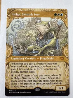 Helga, Skittish Seer (Showcase) Bloomburrow Regular - Image 1