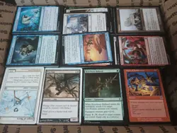 👀👀👀 4000+ mtg card lot uncommons commons edh modern commender 17 lbs - Image 2